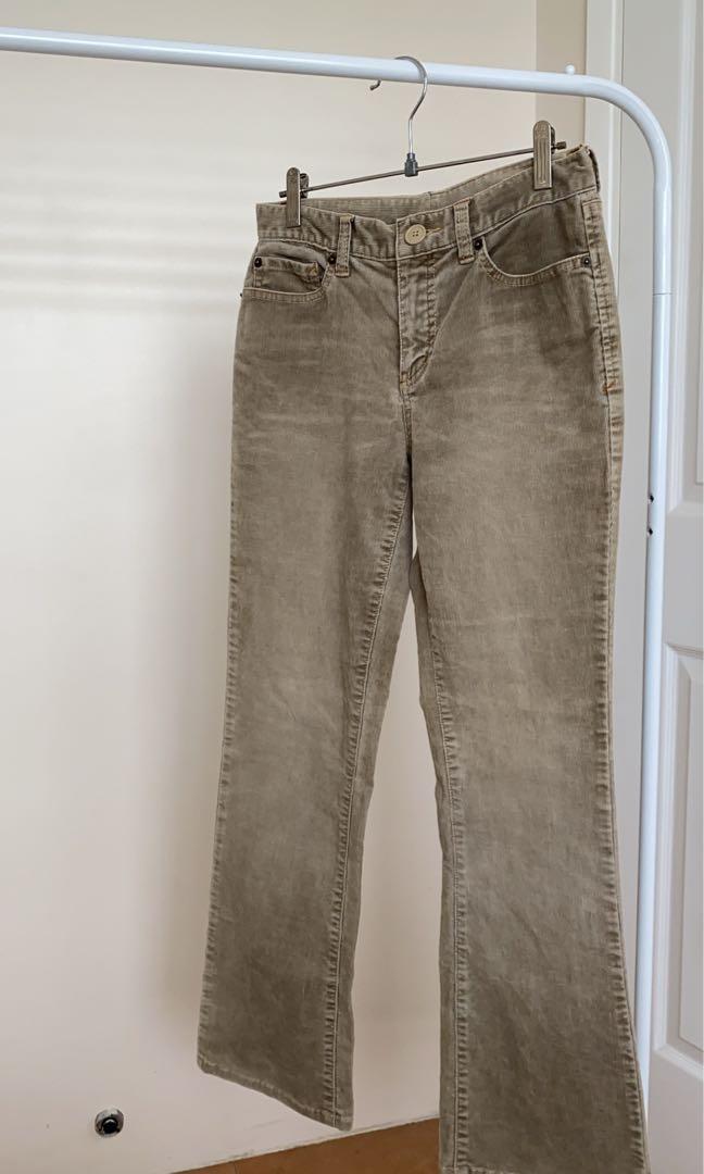 Mid-waisted Corduroy Pants (Category: Jeans) located in Batangas. Submitted by ____ad (Listing ID 1120073691, Image 1). Description: - v trendy and of good quality! - W27” R9” L36.5” - ONLINE FIND — never worn; probably thrifted by the seller!.
