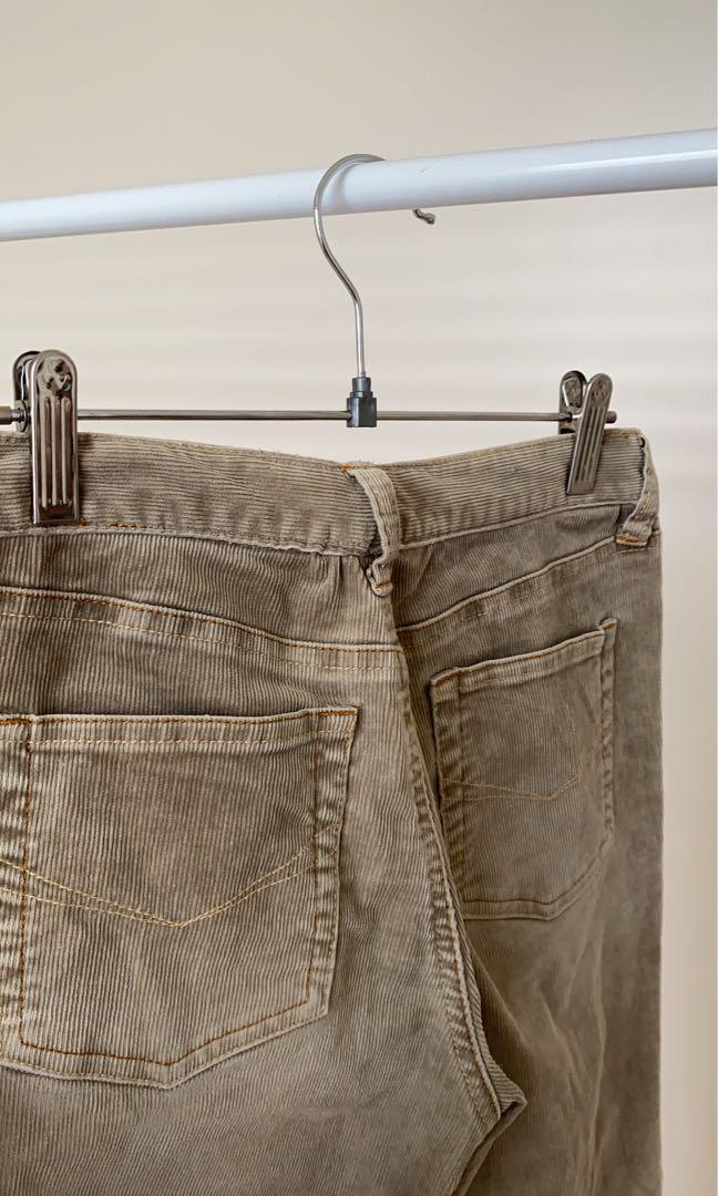 Mid-waisted Corduroy Pants (Category: Jeans) located in Batangas. Submitted by ____ad (Listing ID 1120073691, Image 3). Description: - v trendy and of good quality! - W27” R9” L36.5” - ONLINE FIND — never worn; probably thrifted by the seller!.