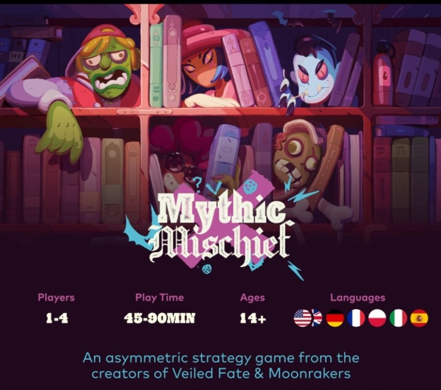 Mythic Mischief Kickstarter Late Pledge Group (HEADMASTER PLEDGE