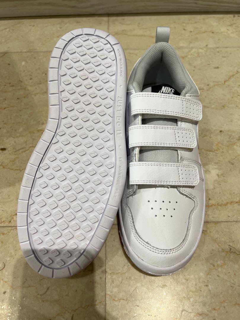 Nike Pico 5 white school shoe, Men's Fashion, Footwear, Sneakers on