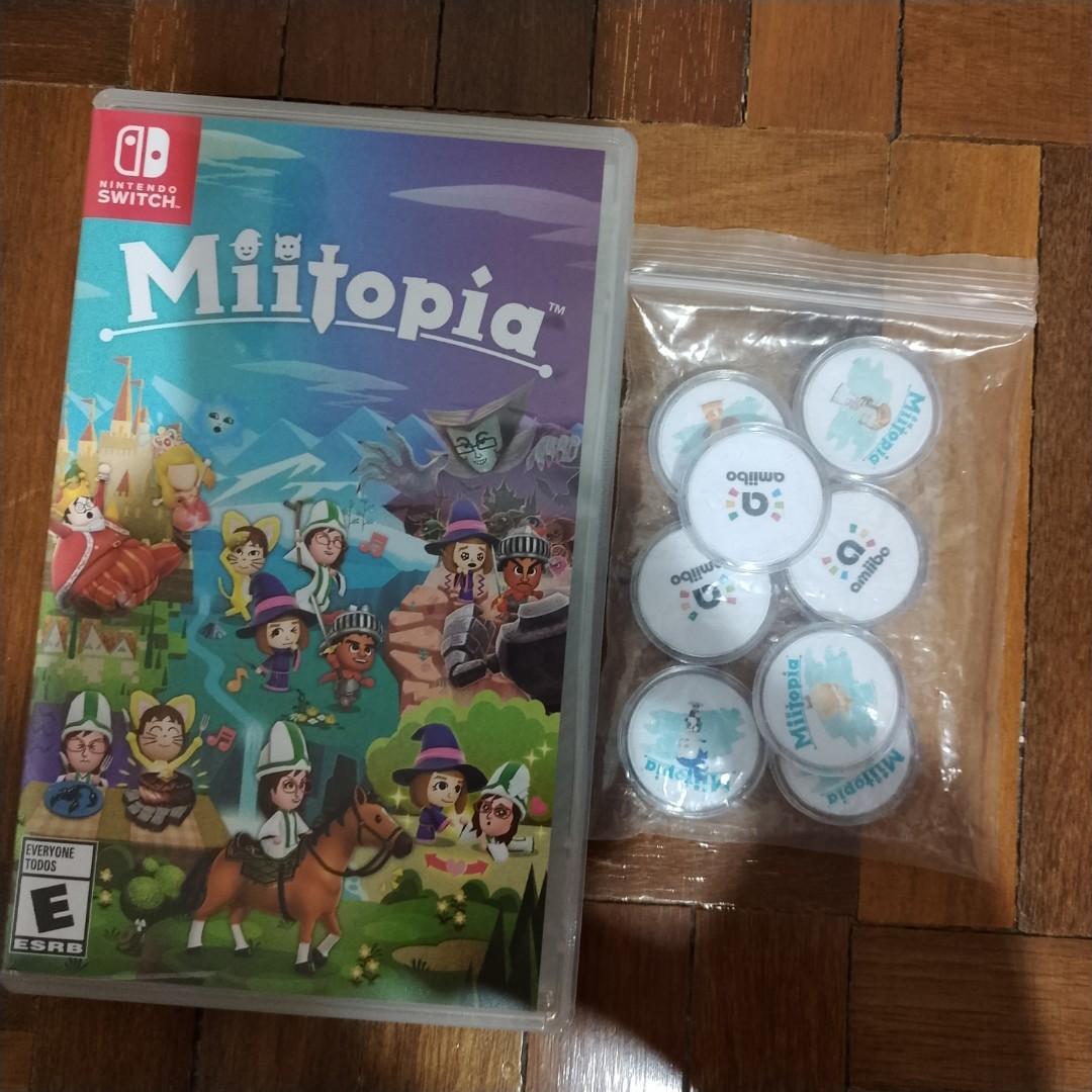 Nintendo Switch Miitopia Free 8 Amiibo