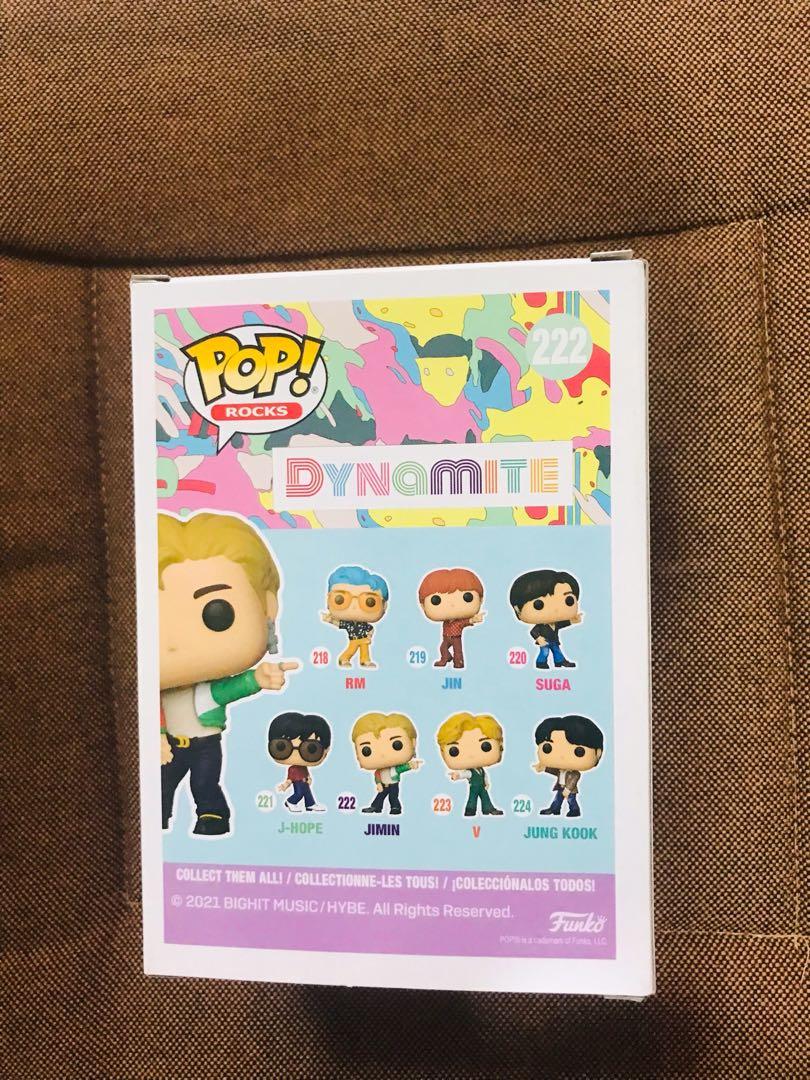 On hand: BTS FUNKO POP DYNAMITE - JIMIN (Category: K-Wave Merchandise) located in Manila. Submitted by tanraychsb (Listing ID 1120017252, Image 3). Description: ✅ 100% original ❗️ON HAND AND READY TO SHIP❗️ ⭕️ NO ISSUES— malinis po ang box NEVER OPENED ⭕️ RFS: Bought 1 set ng Funko Dynamite from US so merong extra. SHIPPING AND DELIVERY C/O BUYER LALAMOVE/ GRAB/ ANGKAS/ MR SPEEDY/ TOKTOK Can do next day shipping thru LBC MOP: BDO/ BPI/ GCASH/ PAY