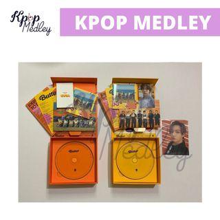 (ON HAND) Unsealed Butter Album Set (incomplete) with Jungkook UMS Japan POB