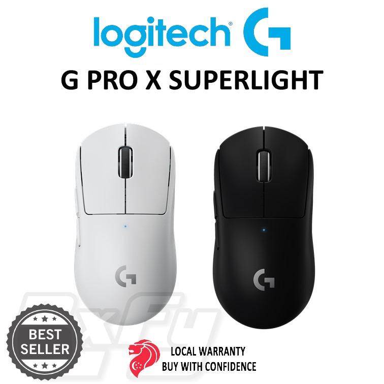 Logitech G Pro X Superlight Wireless Gaming Mouse, Ultra-Lightweight, HERO  25K Sensor, Black 