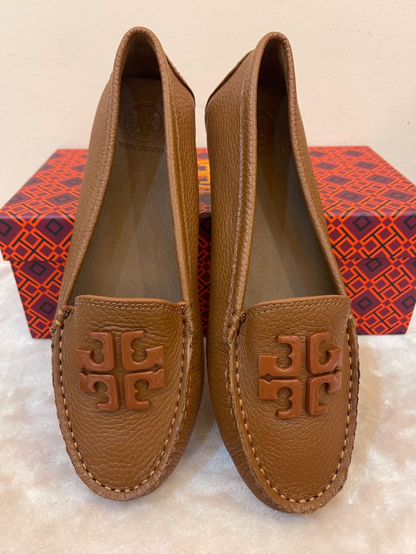 Tory burch tan shoes hotsell