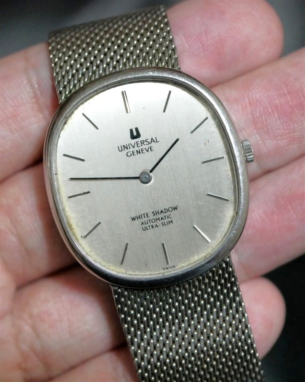 Universal geneve white shadow ultra hotsell slim
