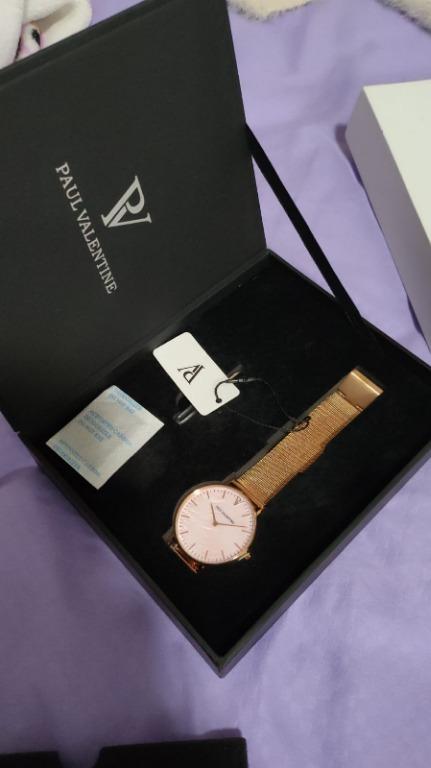 Paul Valentine Rose Gold Seashell Mesh 43 OFF