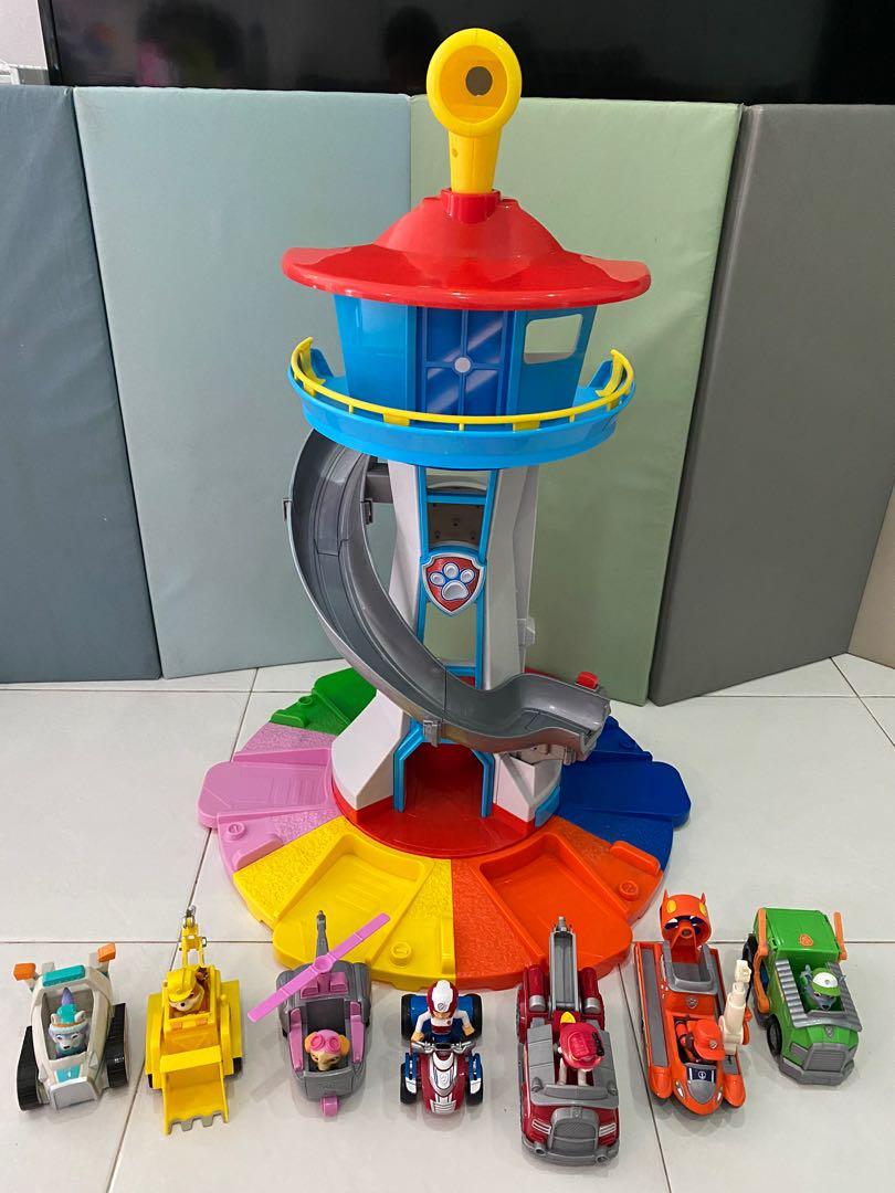 Paw patrol tower cars online