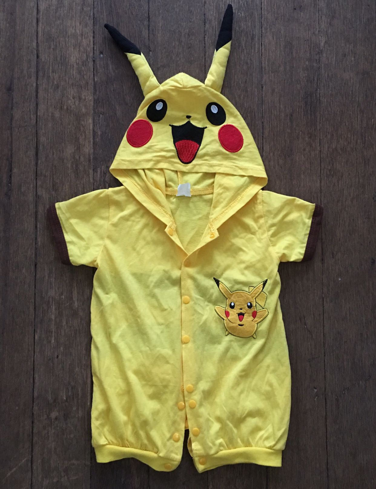 Pikachu Baby Costume, Babies & Kids, Babies & Kids Fashion on Carousell