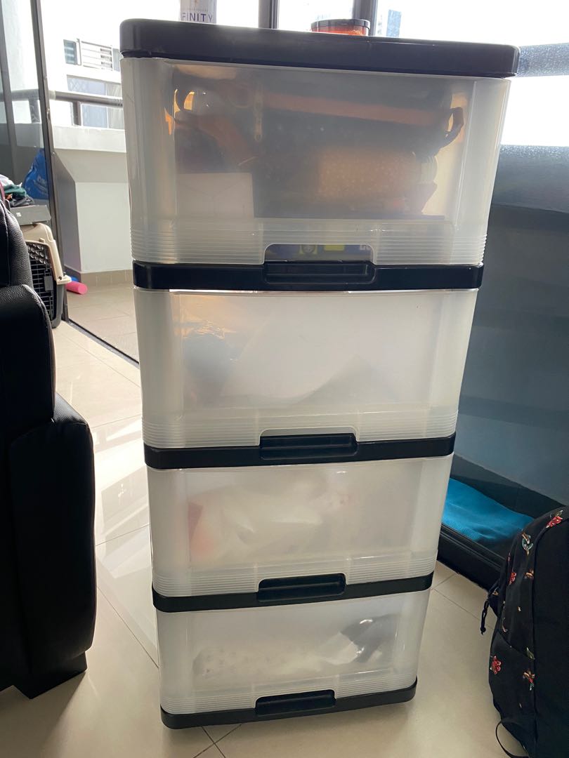 Plastic racks, Furniture & Home Living, Furniture, Shelves, Cabinets ...