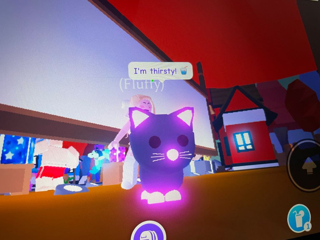 Roblox adopt me no potion luminous neon cat, Video Gaming, Video Games ...