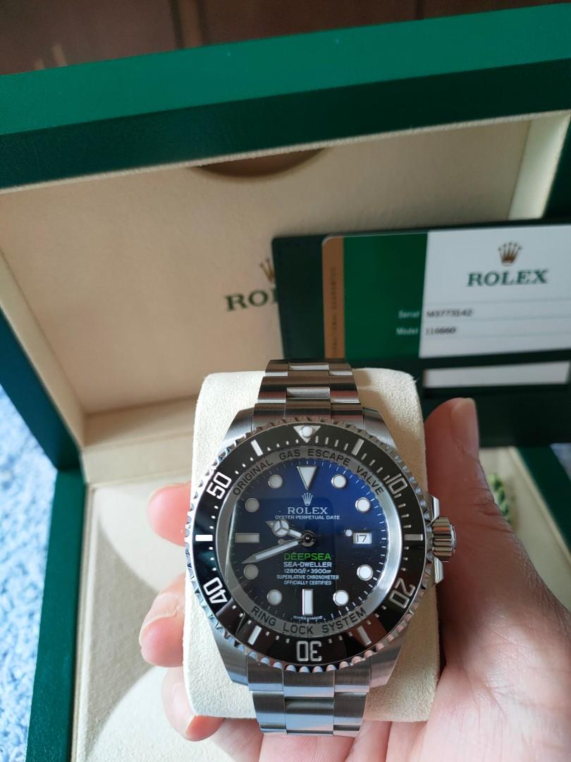 Rolex new in box Sea Dweller Deepsea Blue 11660 Blue. Fast Deal 19000 no nogo TKS