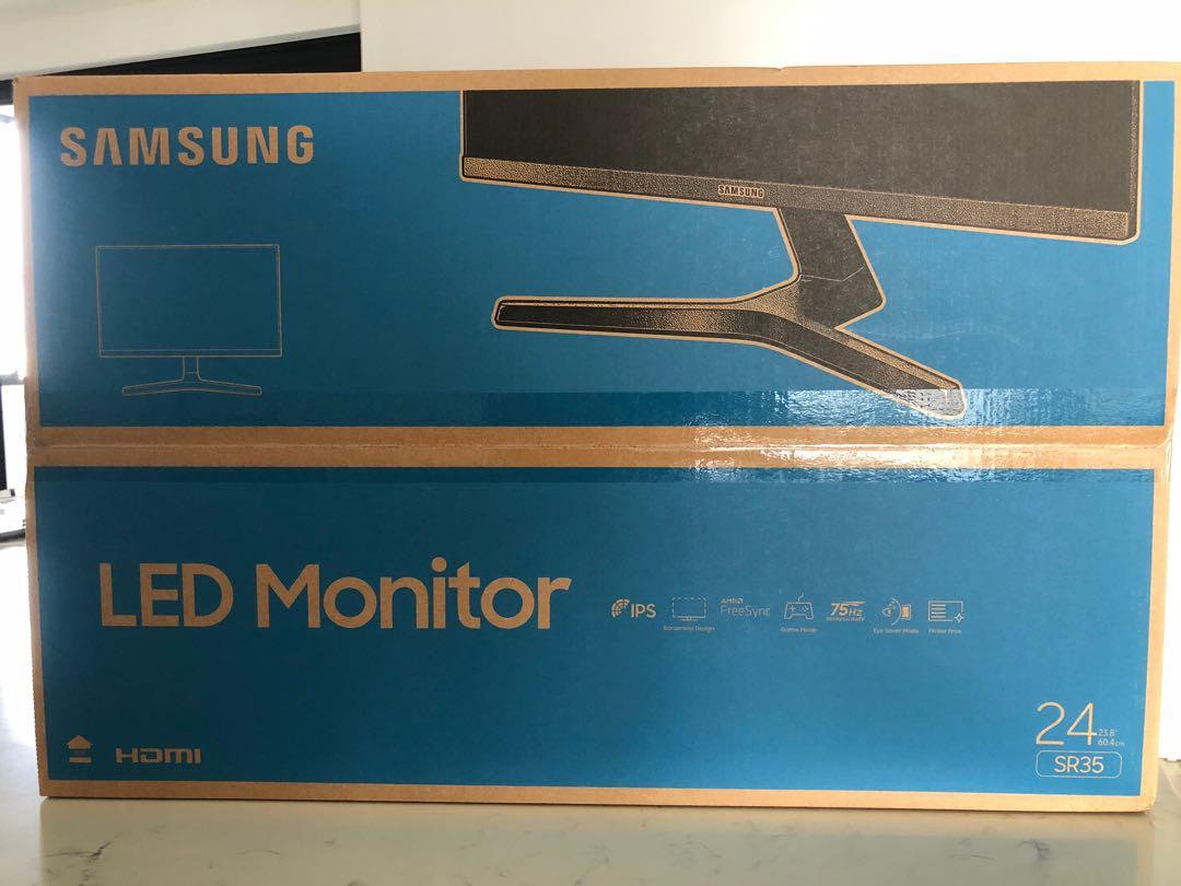 Samsung S24R350, 24 inch FHD bezelless monitor, Computers & Tech
