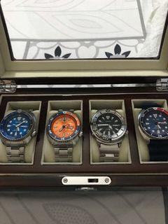 Seiko turtle divers watches  all orig bnew complete set  . Bnew watch box included withe the package 95k price  rfs  i need cash to pay our debt of my mothers death. If interested pm me or col me at 09152917103. Bawal ang barat !!!! Bnew mga toh.