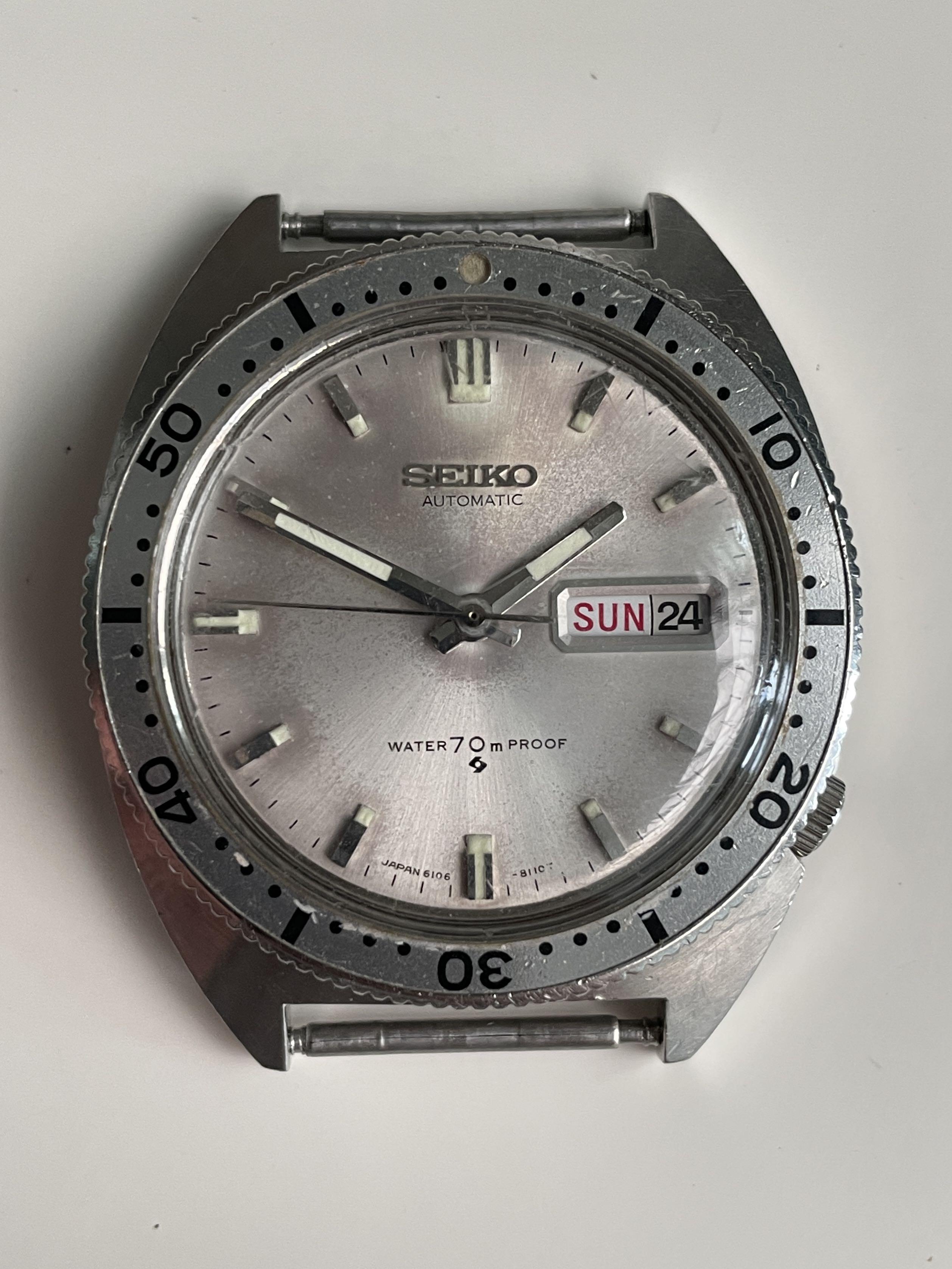 Seiko Vintage Sports Diver 6106-8100, Men's Fashion, Watches & Accessories,  Watches on Carousell