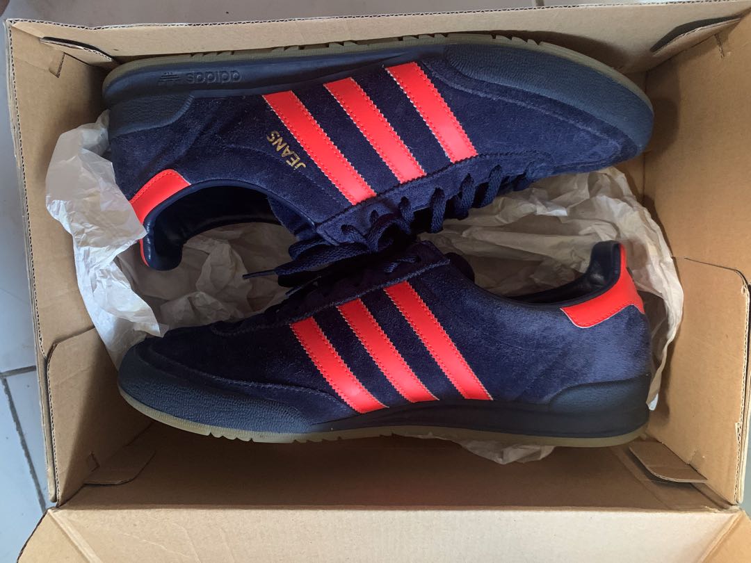 Adidas jeans royal red clearance