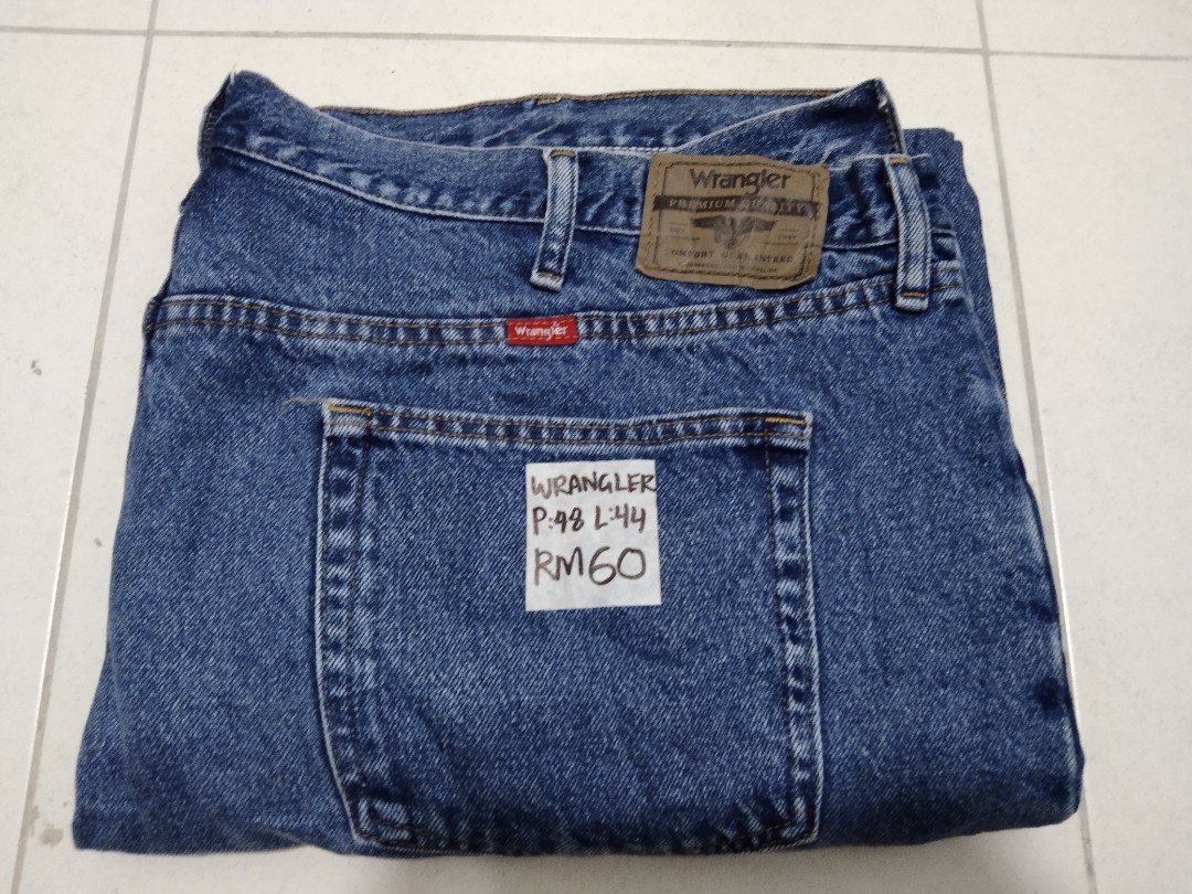 Seluar jeans wrangler clearance
