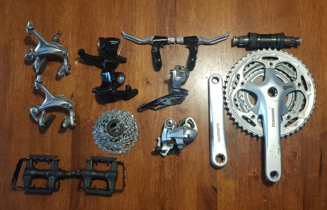 Sora deals triple groupset