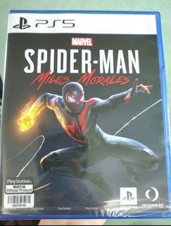 Spiderman Miles Morales Brand New Sealed ps5 games