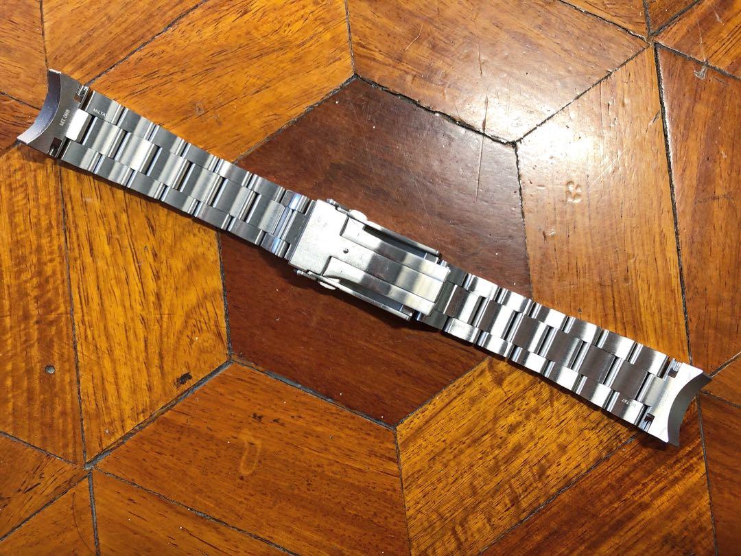 Strapcode 22mm Super 3D Oyster 316L Stainless Steel Watch Bracelet for