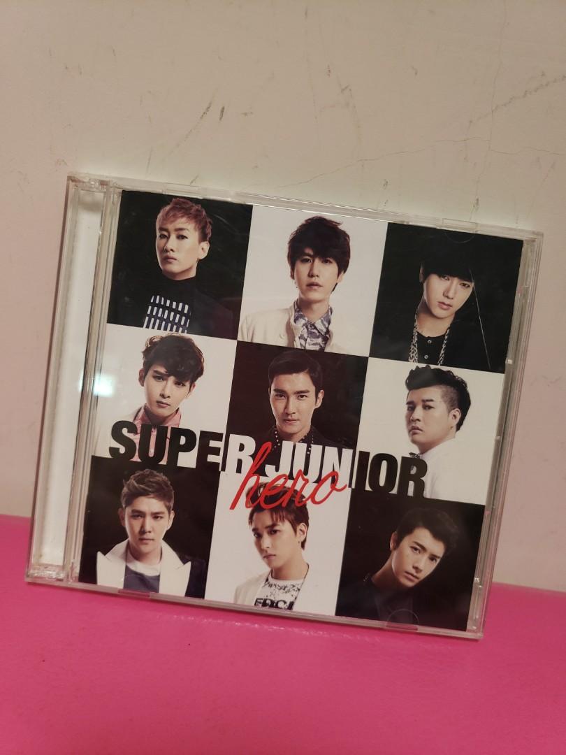 Super Junior [Hero] CD+DVD, 興趣及遊戲, 收藏品及紀念品, 韓流