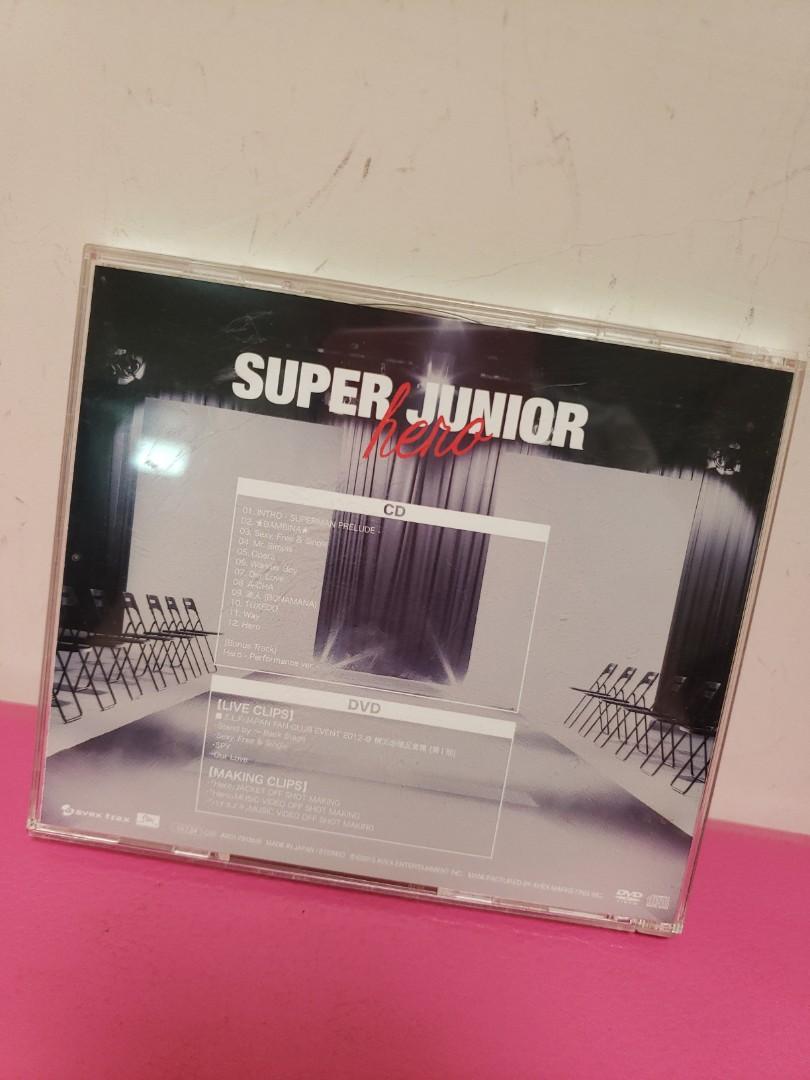 Super Junior [Hero] CD+DVD, 興趣及遊戲, 收藏品及紀念品, 韓流