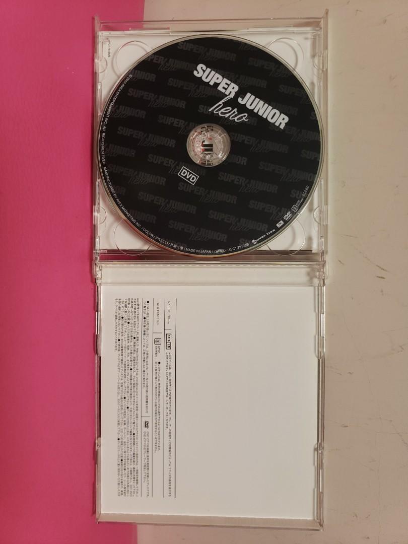 Super Junior [Hero] CD+DVD, 興趣及遊戲, 收藏品及紀念品, 韓流