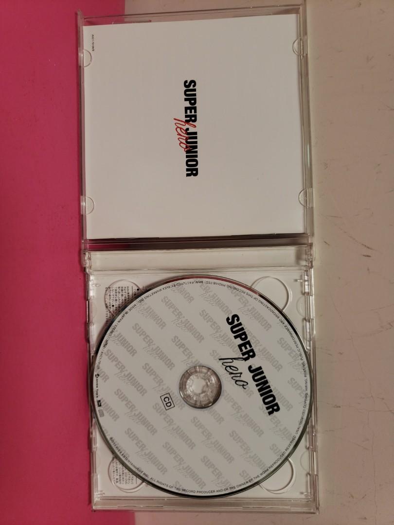 Super Junior [Hero] CD+DVD, 興趣及遊戲, 收藏品及紀念品, 韓流