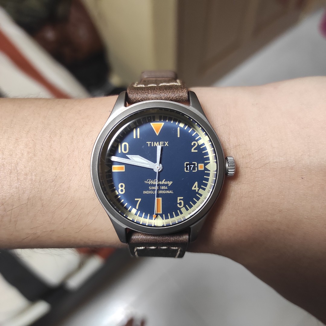 Timex Waterbury Pilot Watch, Men's Fashion, Watches & Accessories, Watches  on Carousell