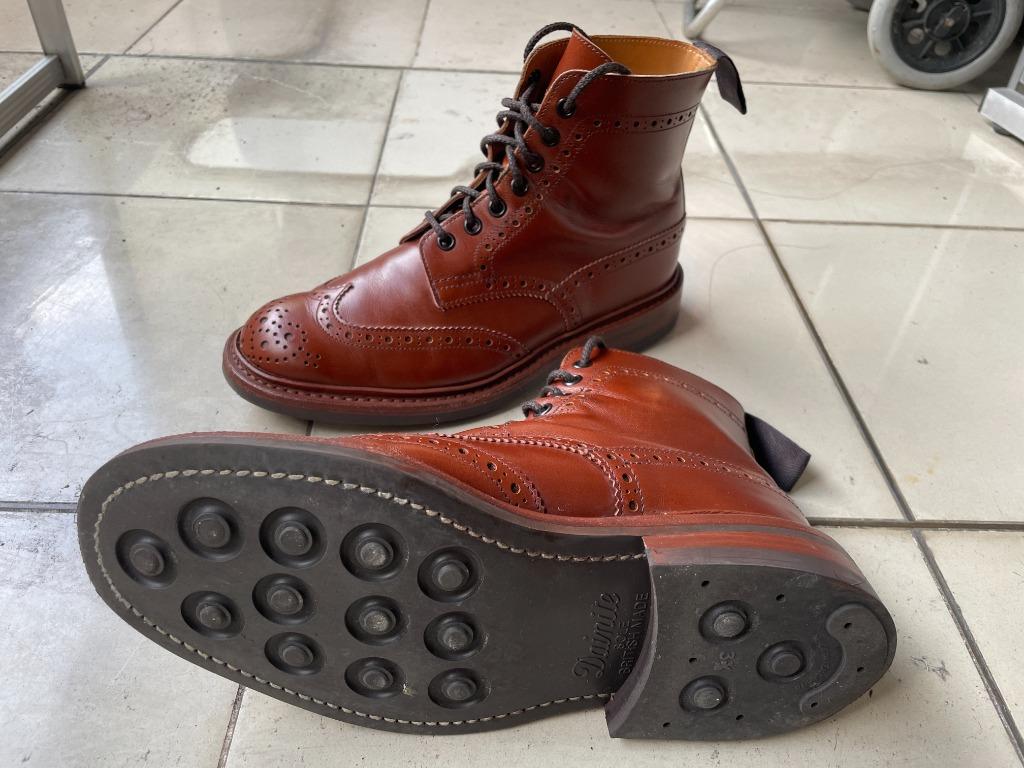 Tricker's Stow Country Boots in Marron Antique - UK Size 5 - 4497S 