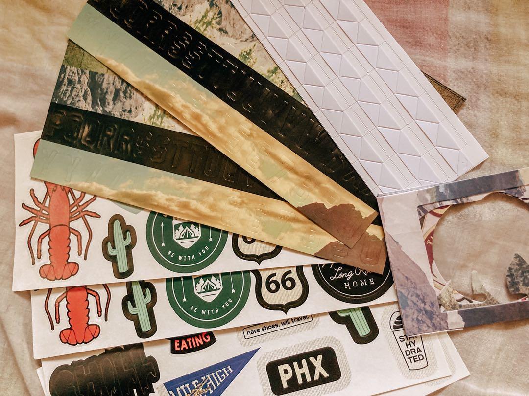 Typo Scrapbook Kit, Hobbies & Toys, Stationary & Craft, Handmade Craft