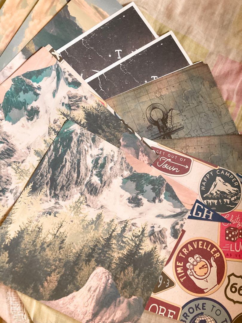 Typo Scrapbook Kit, Hobbies & Toys, Stationary & Craft, Handmade Craft