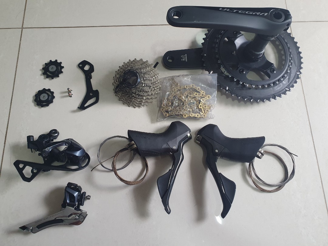 Ultegra R8000 Mechanical Groupset upgrade kit No Crank, read