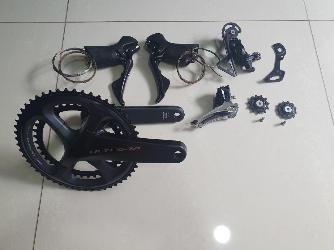 Ultegra R8000 Mechanical Groupset upgrade kit No Crank, read