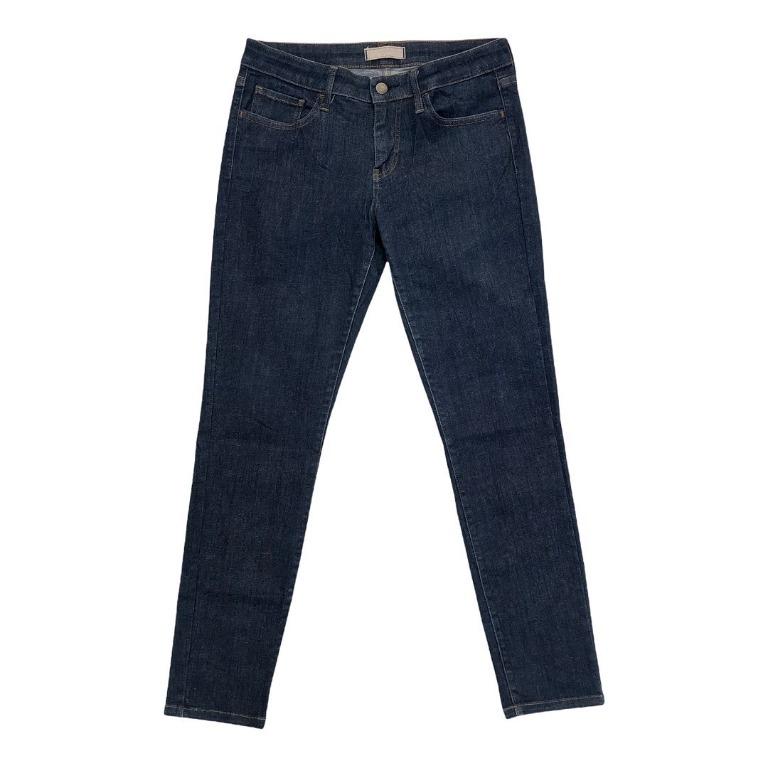 Uniqlo Jeans Skinny Fit Tapered Low Rise Indigo Jeans