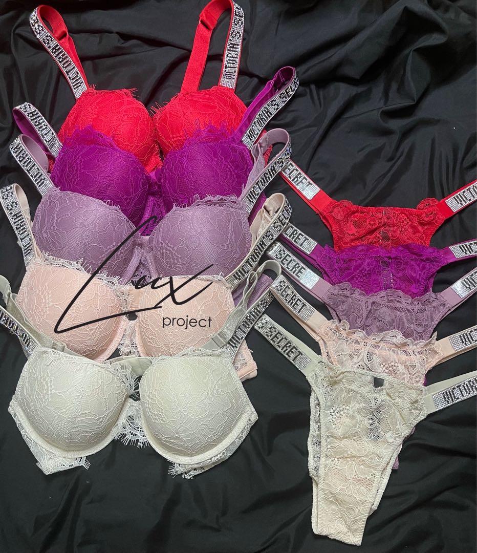Victoria's Secret Sexy Pink Cotton Thong Panty Medium Y2K