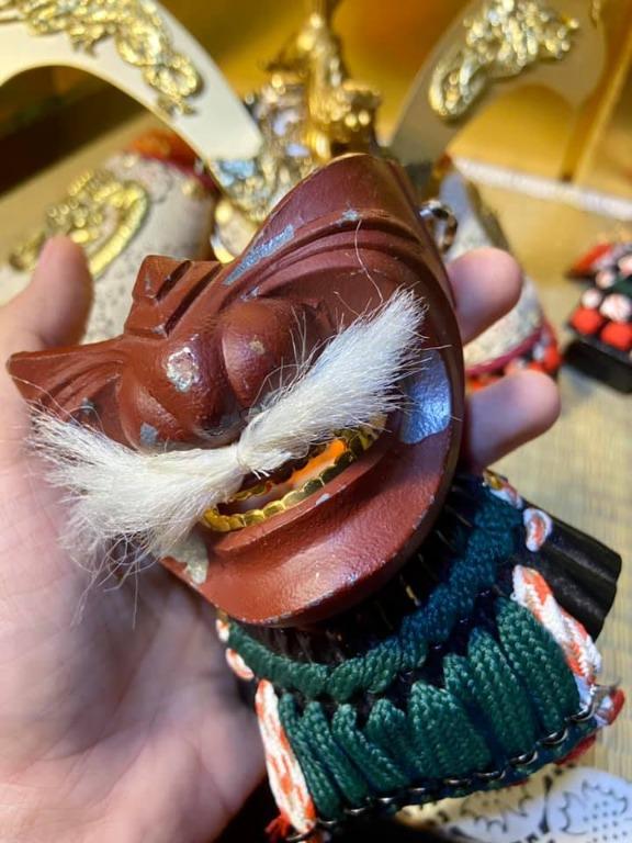 Vintage Kabuto Japanese Samurai Armour display, Hobbies & Toys ...