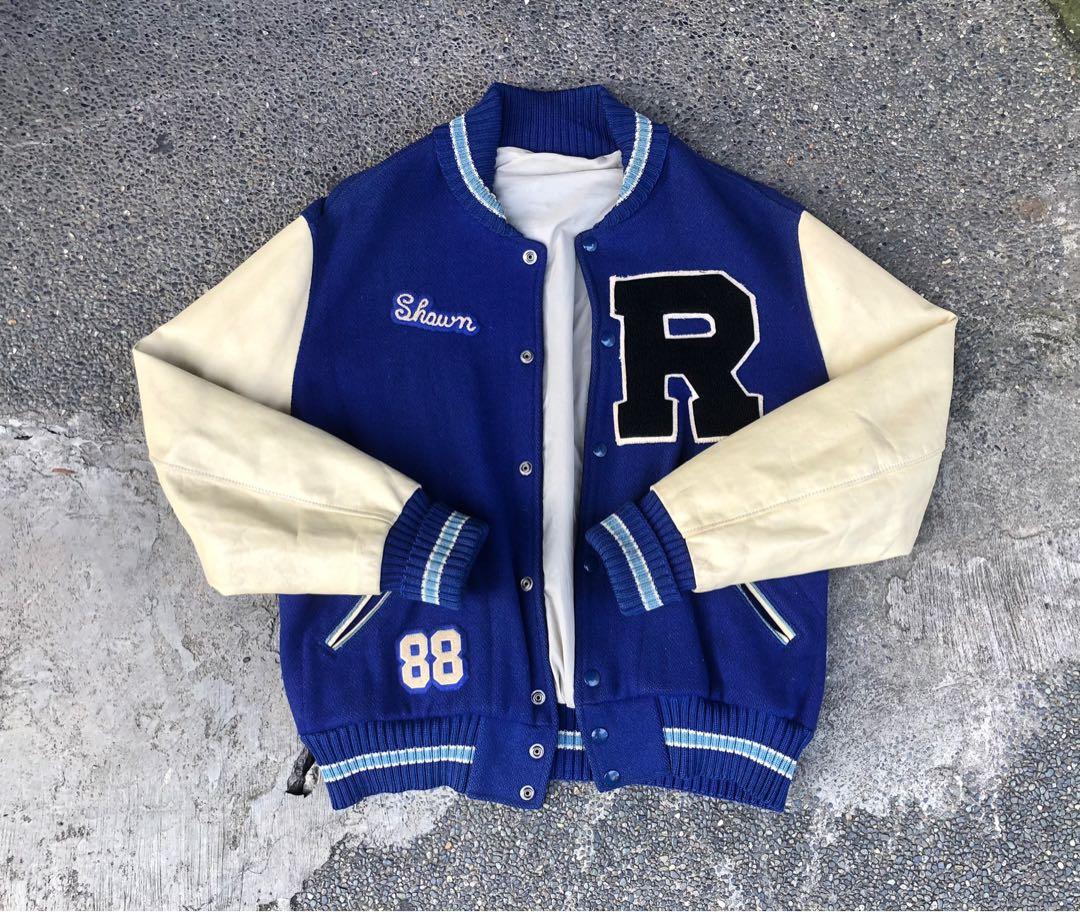 R varsity jacket online