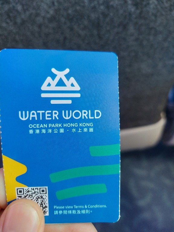 Ocean Park Water world tickets, 票券, 代用券 Carousell