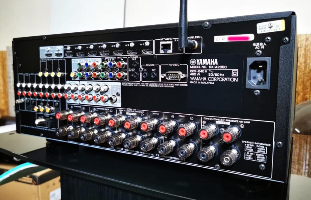 Yamaha Aventage RXA2050 9.2Ch Dolby Atmos DTSX 4K AV Receiver, Audio