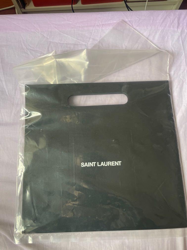Ysl 2025 plastic bag