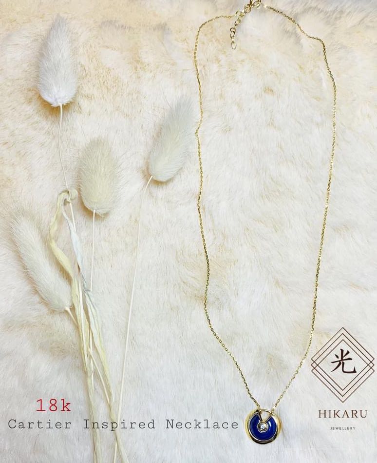 Cartier inspired necklace clearance