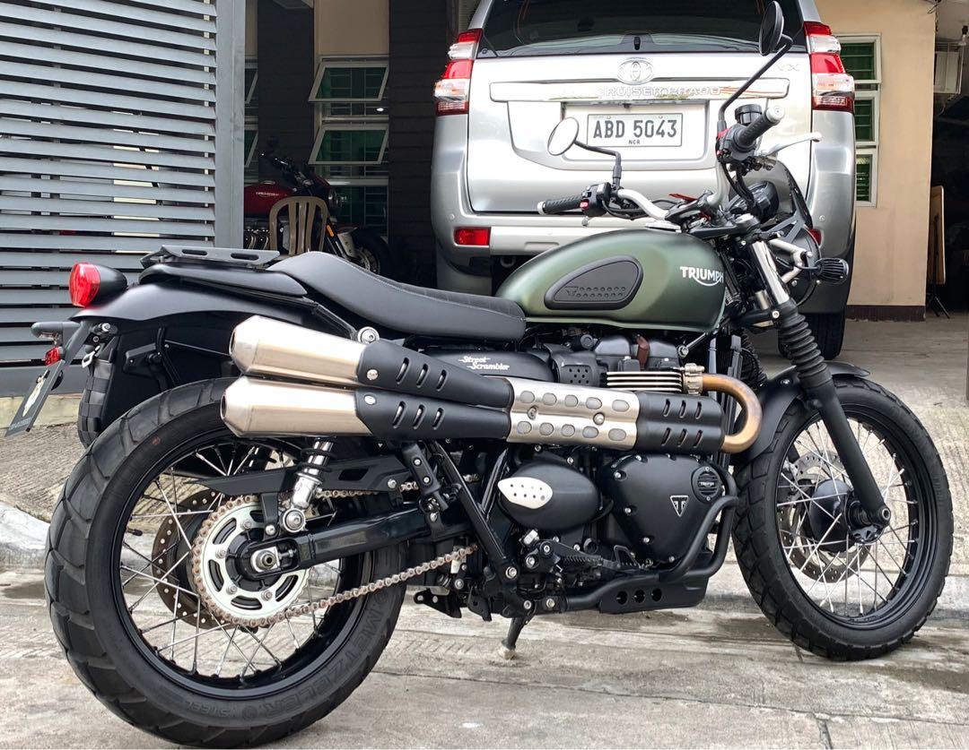 2018 triumph street scrambler for sale online
