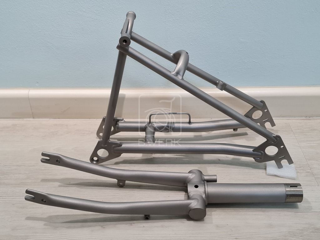 BROMPTON made in EU superlight titanium rear frame triangle