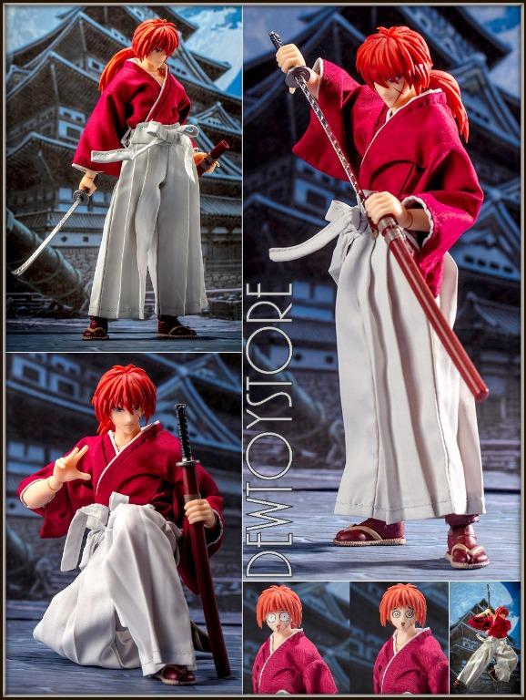 HIMURA KENSHIN figur Dasin Samurai X Anime SHF figure 18 cm. Rurouni Kenshin 