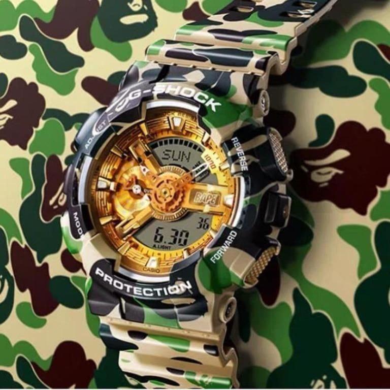 Bape g shock camo 2025
