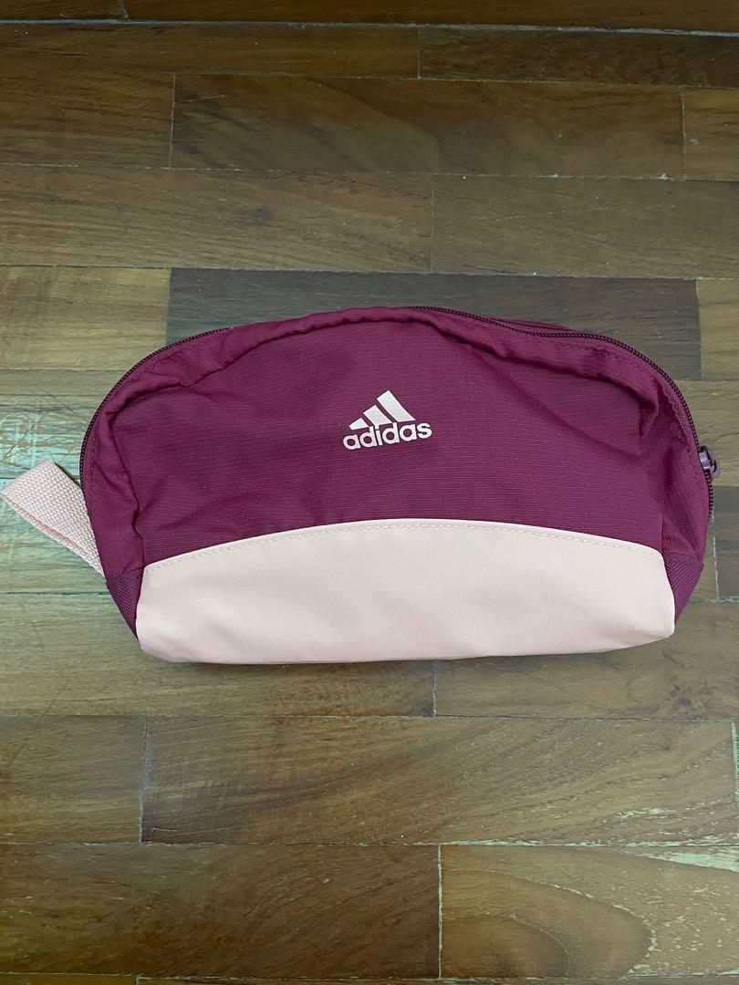 Adidas pink clearance pencil case