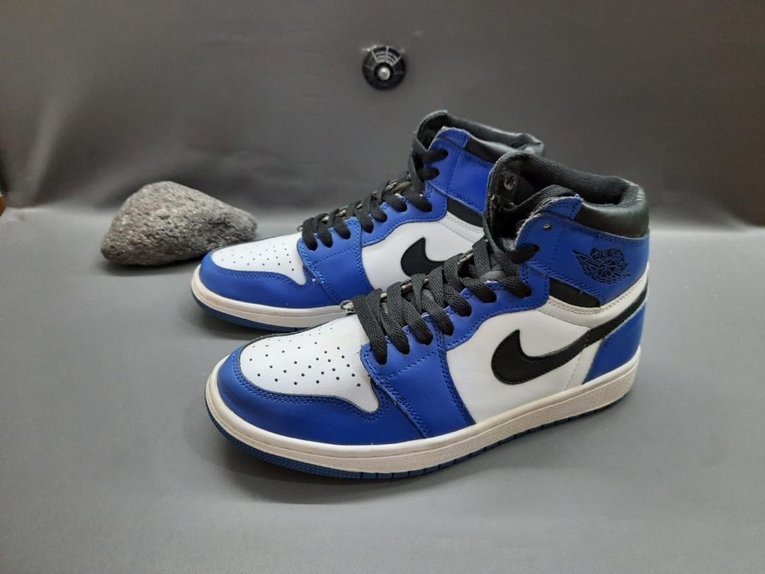 Nike Air Jordan Retro 1 OG High Game Royal Blue Size 9 555088-403