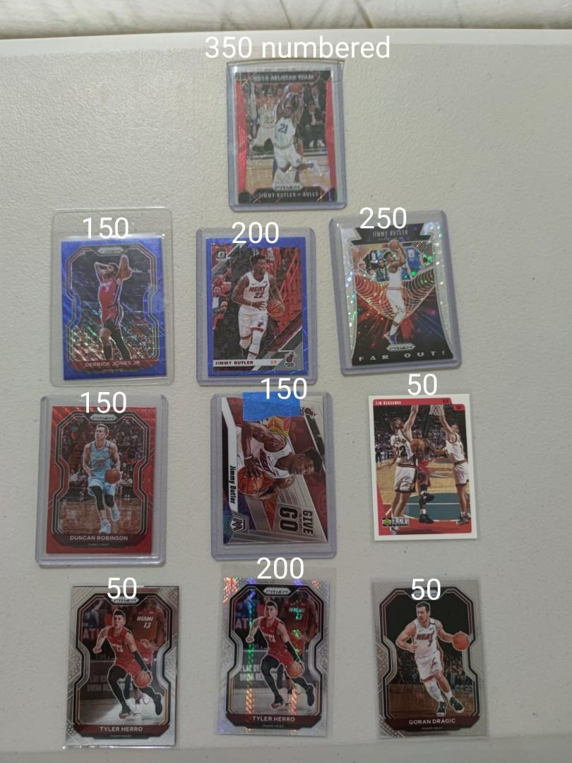 Assorted nba cards with very good price (Category: Raw Singles) located in Quezon City. Submitted by hobbyph4 (Listing ID 1120271843, Image 3). Description: #PTPA Firesale post Players: Drose Cole ant Saddiq Killian hayes Jimy butler Zion Ja Christian wood Many more Shipping: Gogoxpress Payment: Gcash paid within 24hrs after deal Feel free to SEND OFFERS Lot takers will be prio. Thank you mga ka hobby ❤️.