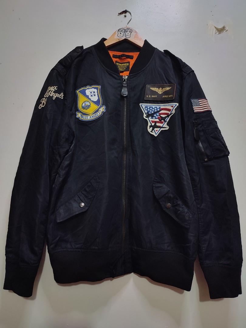 blue angels flight jacket